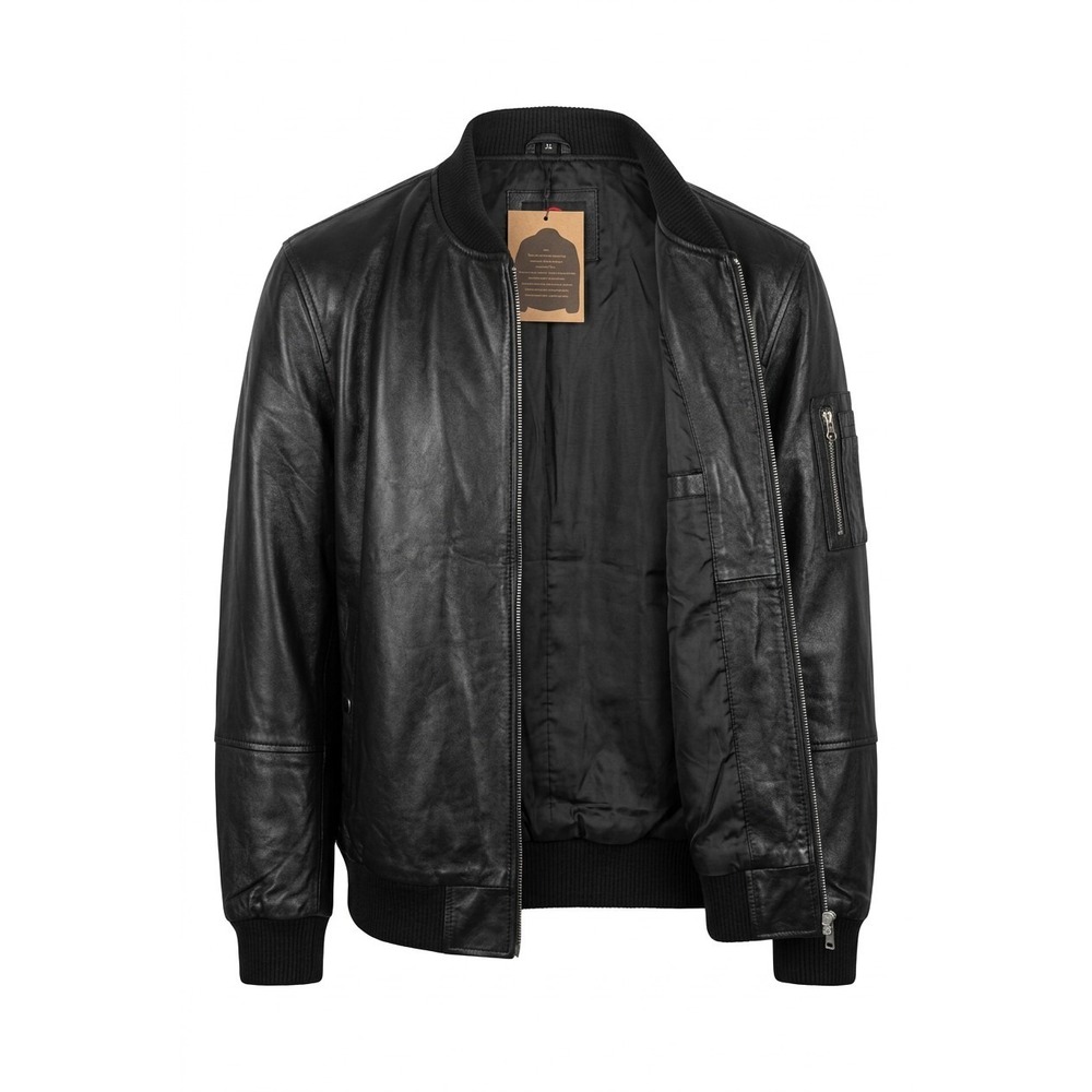 Classic Genuine LEATHER BOMBER JACKET